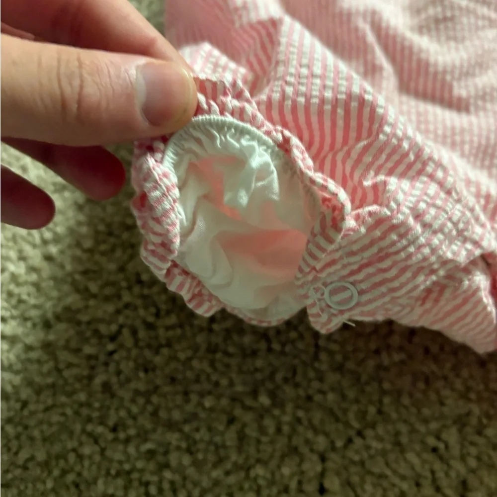 Janie and jack pink baby one piece pink jumper up to 12 months